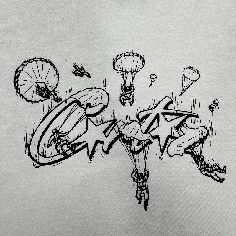 goat 78 sky diver t shirtC873