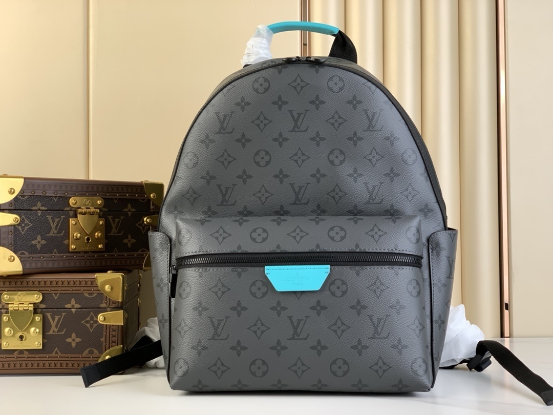 LV-Handbags M11641 Silver flower∕spell light blue(3971)