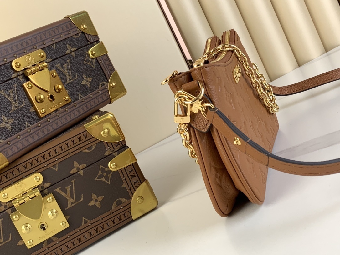 LV-Handbags M83008 12711 Brown (embossed)(6253)