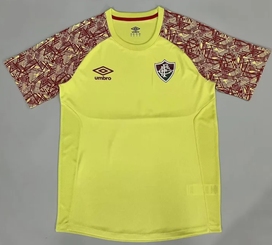 Brazil League Jerseys Fluminese 24-25 Goalkeeper Yellow S-2XL(FBDD)