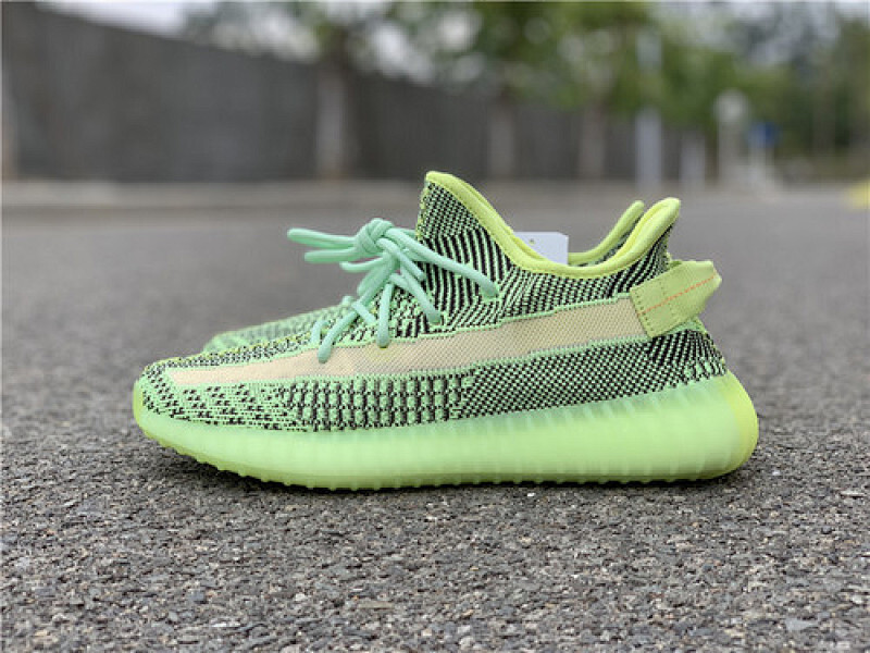 yeezy 350 580 FW5191 HUPU YEEZY BOOST 350 V2 FLUORESCENT GREEN YEEZREEL REFLECT 5778