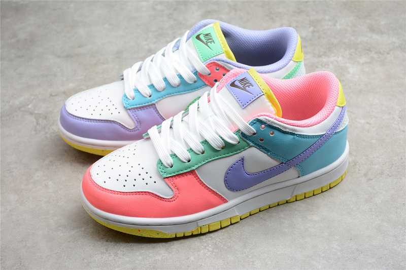dunk 320 DD1872 100 SB DUNK LOW SE EASTER WHITE GREEN GLOW SUNSET PULSE WOMAN 36 39 7A1D