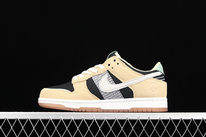dunk 260 DJ4671 294 SB DUNK LOW ROOTED IN PEACE PALE VANILLA SAIL BLACK SILVER PINE UNISEX 36