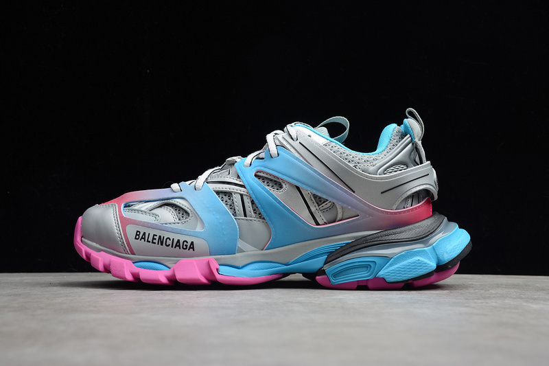 BALENCIAGA TRACK 【580】[ECB000074A]-[TRACK 2.0 SNEAKER GREY∕BLUE∕PINK]-[WOMAN︰35-39]-[MAN︰40-45
