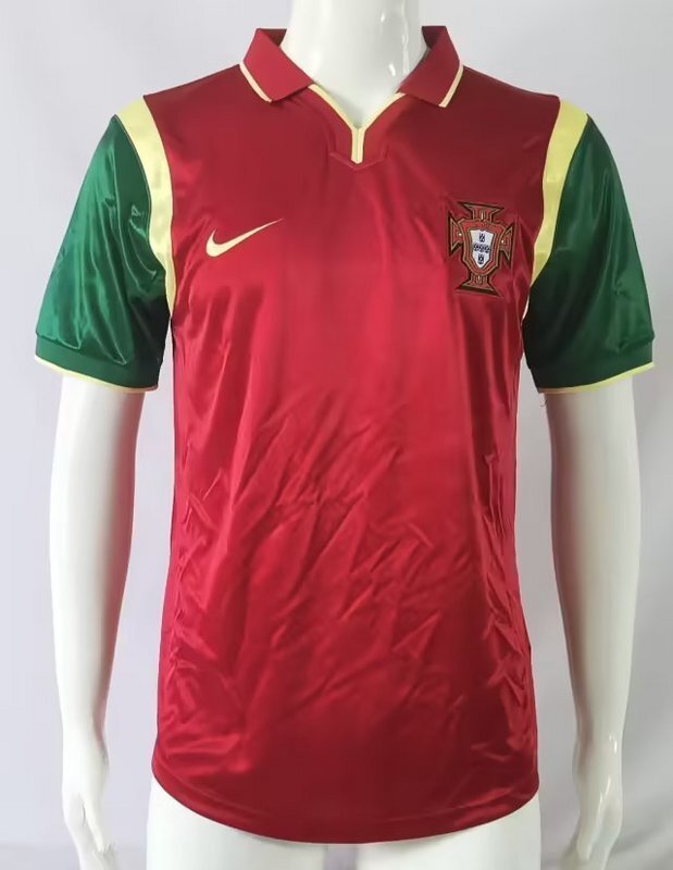 vintage PORTUGAL Retro soccer jersey1990 maglia calcio maillot football camisetas8EC7