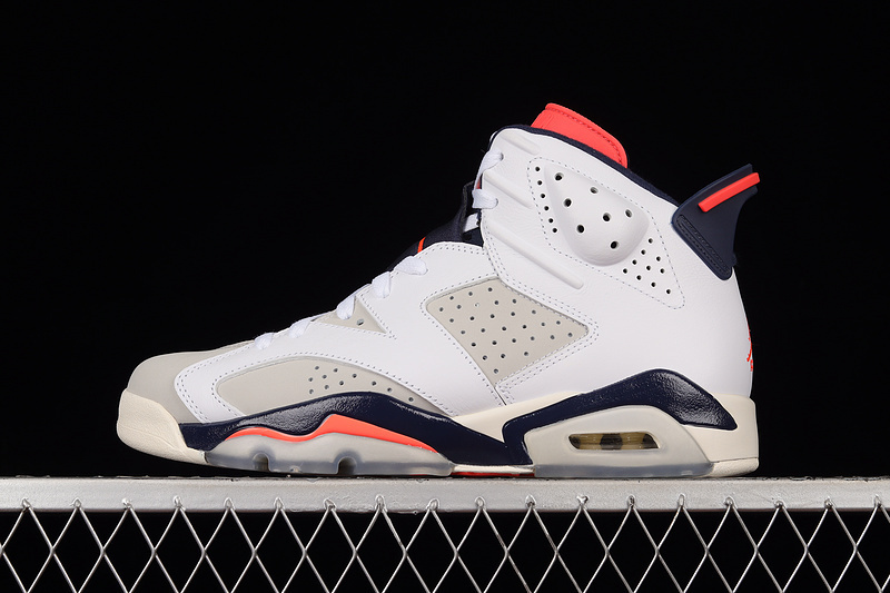 jordan 6 490 384664 104 AIR JORDAN 6 RETRO TINKER WHITE INFRARED 23 NEUTRAL GREY WHITE SAIL 1