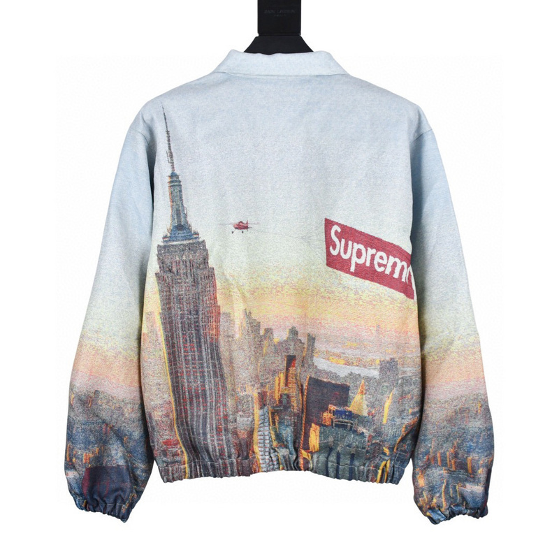 SUPREME Supreme Week 12 Aerial Tapestry Harrington Jacket523D
