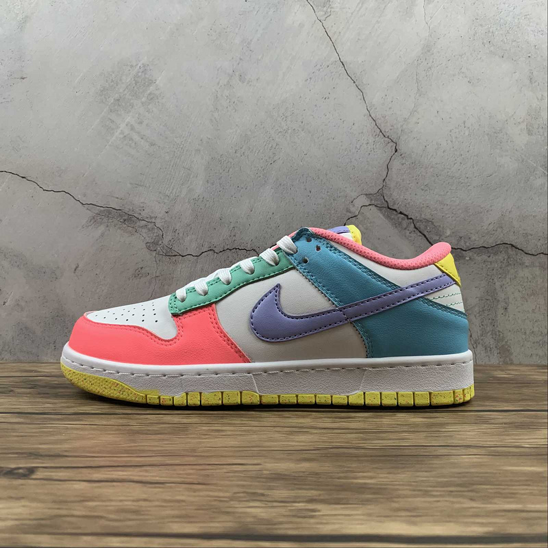 dunk 380 DD1872 100 SB DUNK LOW SE EASTER WHITE GREEN GLOW SUNSET PULSE WOMAN 36 40 E37C