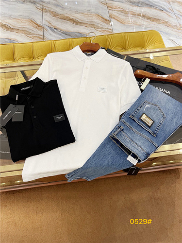 Dolce & Gabbana Clothes D﹡lce & Gabbana Polo Shirt Top Version $140 F668