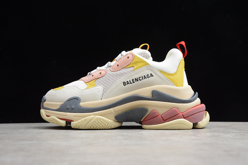 BALENCIAGA TRIPLE S 【470】[ECBA700701D]-[GZ TESS.S.GOMMA SNEAKER WHITE∕YELLOW∕GREY]-[WOMAN︰35-3