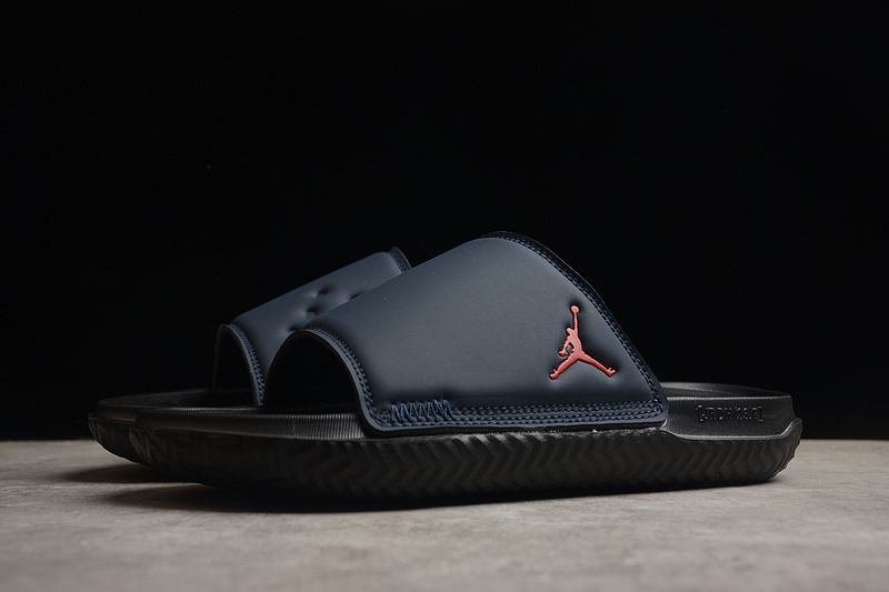 Sandal 【200】[DC9835-061]-[JORDAN PLAY SLIDE ANTHRACITE∕BLACK∕COOL GREY∕UNIVERSITY RED]-