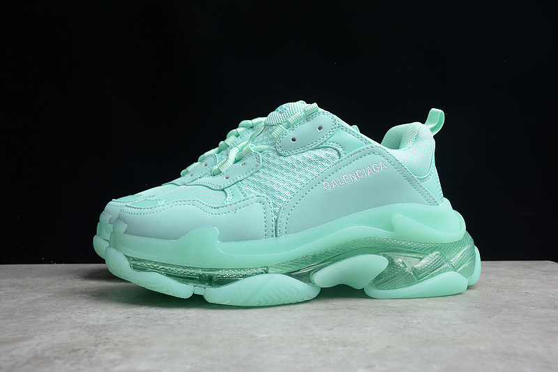 BALENCIAGA TRIPLE S 【550】[544351-W2GA1-4500]-[BA﹡LEN﹡CIAGA TRIPLE S SNEAKERS FRESH GREEN∕FRESH