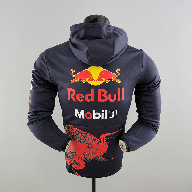 mercedes RedBull 2022 F1 blue hoodie654F