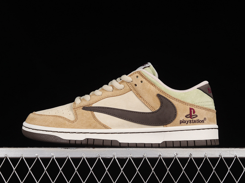 dunk 330 CU1726 666 SB DUNK LOW BROWN YELLOW GREEN WOMAN 36 39 MAN 40 47.5 CE95