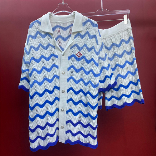 casablanca 21 2024 CASABLANCA Shirt Shorts Top Version 24F5
