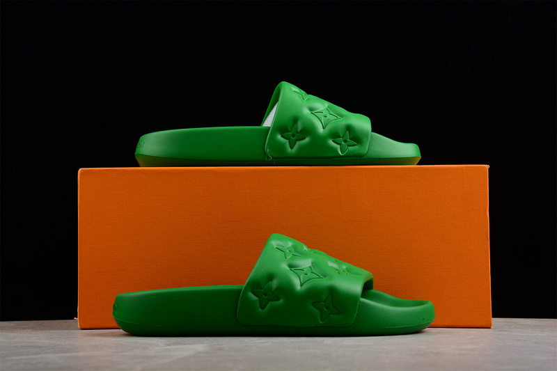 Sandal 【280】[L﹡V CASUAL SLIPPERS GREEN∕GREEN∕GREEN]-[WOMAN︰35-39]-[MAN︰40-45] EEA7