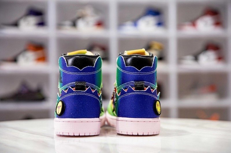 jordan 1 600 DC3481 900 H12 J. BALVIN AIR JORDAN 1 RETRO OG HIGH COLORES Y VIBRAS MULTI COLOR