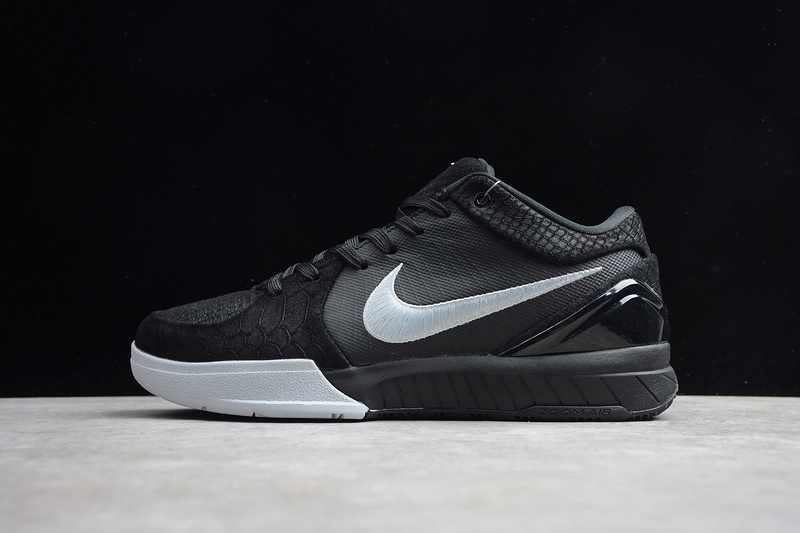 kobe 340 AV6339 010 ZOOM KOBE 4 PROTRO BLACK SILVER MAN 40 46 8D52
