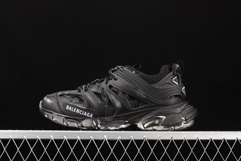 BALENCIAGA TRACK 【650】[W3CN1000]-[BA﹡LEN﹡CIAGA TESS S.GOMMA SNEAKERS BLACK∕BLACK∕BLACK]-[WOMAN
