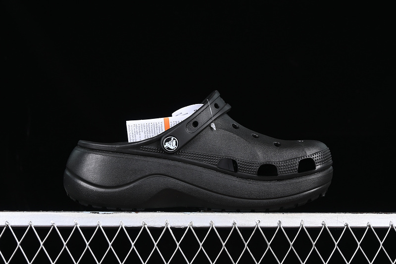 Sandal 【210】[CROCS BEACH SANDALS CLOGS BLACK]-[WOMAN︰34-40] 3D18