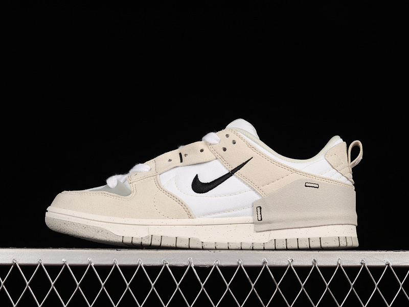 dunk 300 DH4402 101 WMNS DUNK LOW DISRUPT 2 PALE IVORY PALE IVORY WHITE BLACK UNISEX 36 47.5