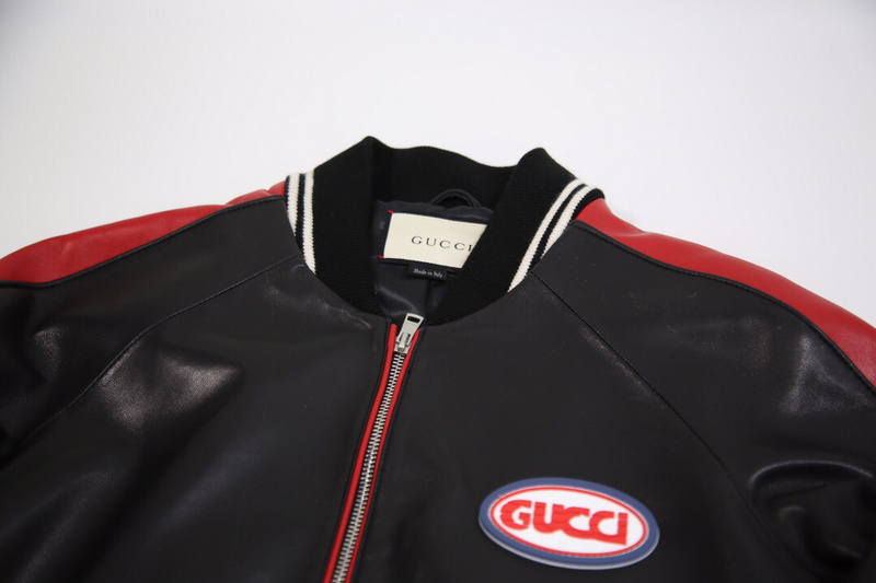 gucci 2020ss Gucc Leather Jacket DBEB