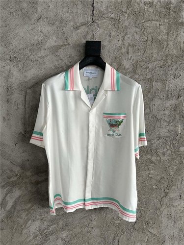 casablanca 11 CASABLANCA Silk Shirt Top Version C031