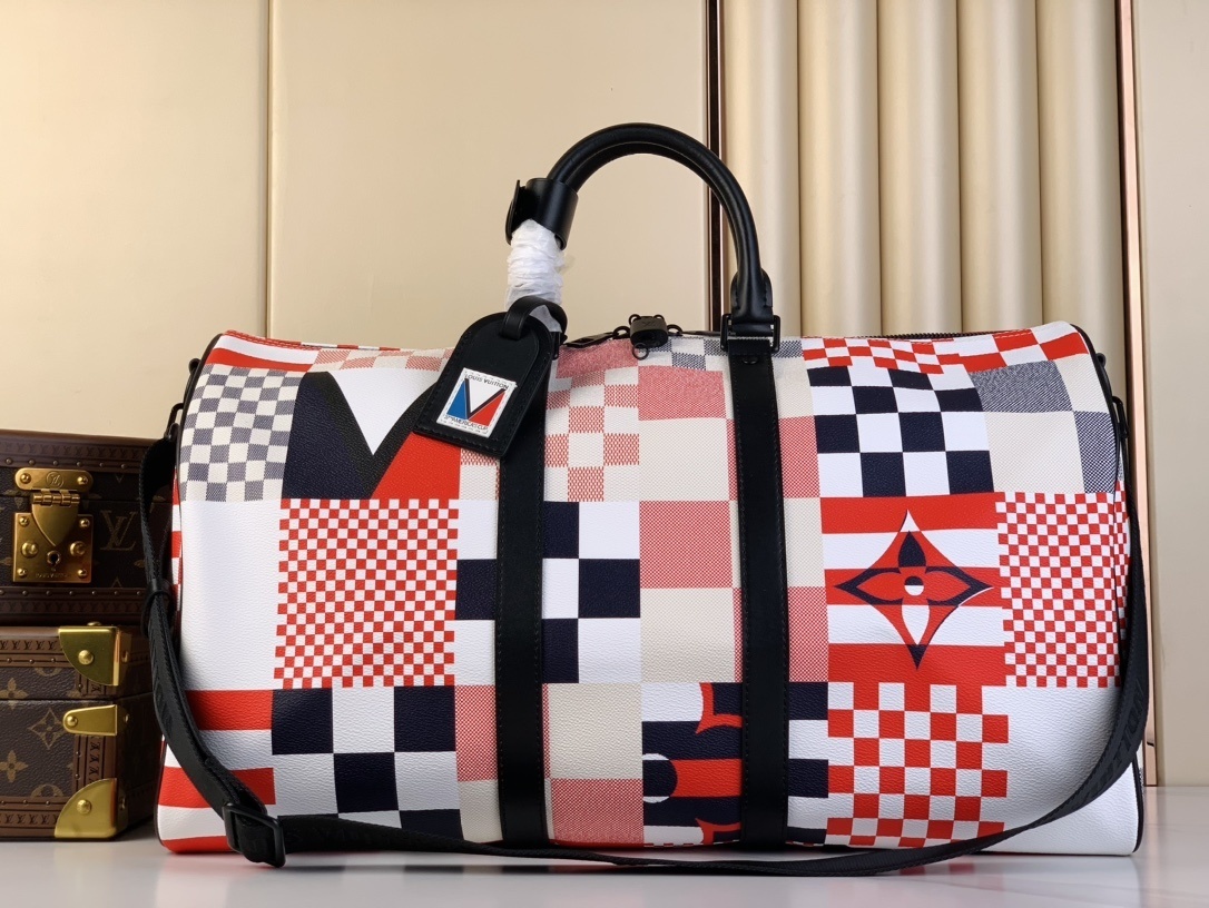 LV-Handbags m11674 Red (Color combination)(D04D)