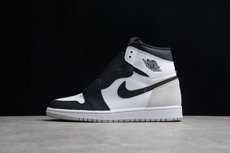 jordan 1 550 555088 108 AIR JORDAN 1 RETRO HIGH OG STAGE HAZE WHITE BLACK GREY FOG BLEACHED C