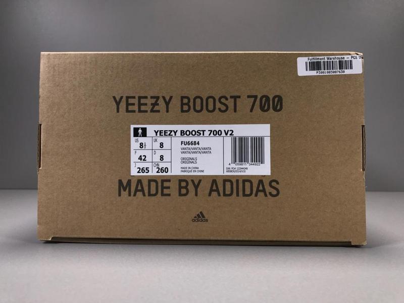 yeezy 700 450 FU6684 OG YEEZY BOOST 700 V2 VANTA VANTA VANTA VANTA WOMAN 36 39 MAN 40 48 5950