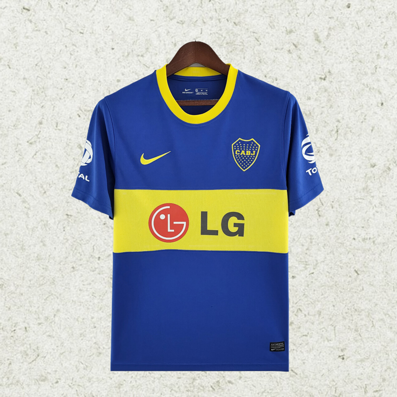 Retro Boca Juniors 10∕11 home soccer jersey Camiseta de futebol mailyupoo camisas de time