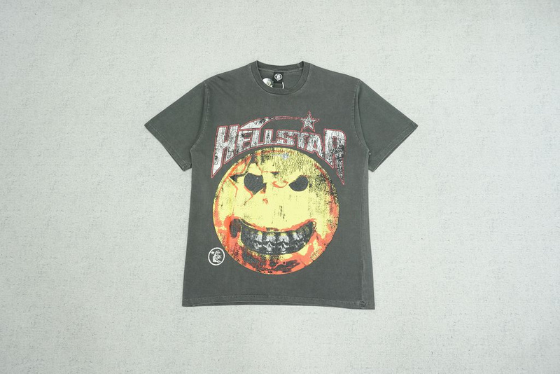 ￥108 Hellstar Studios Evil Smile Tee ins(C2DF) hellstar