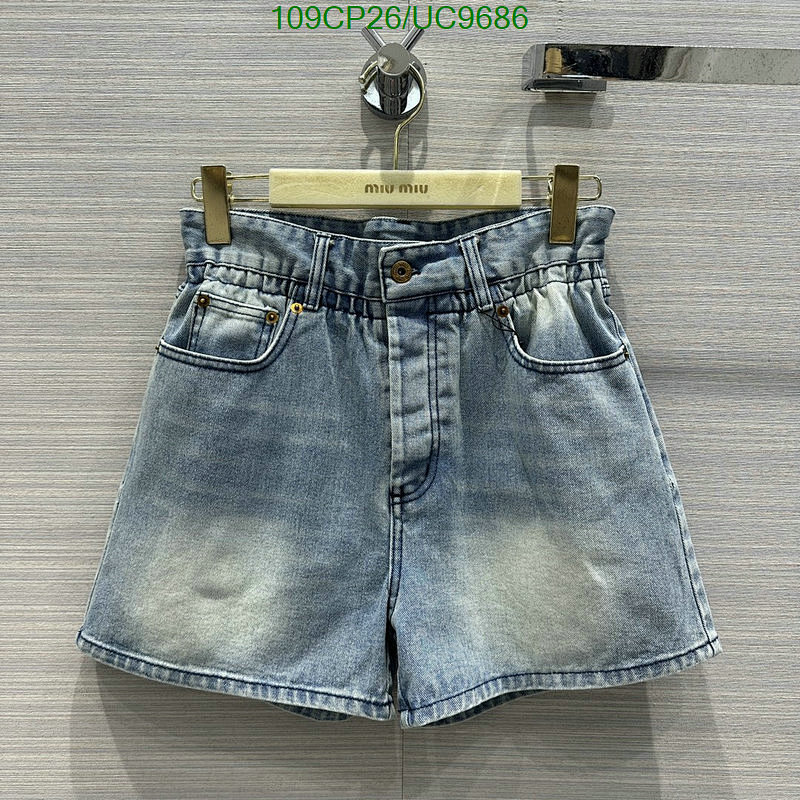 Buy 1︰1 MiuMiu Clothing Code︰ UC9686(49D4) best sellers