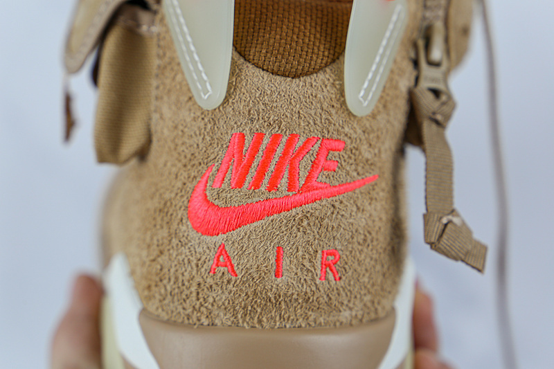 jordan 6 550 DH0690 200 TRAVIS SCOTT X AIR JORDAN 6 RETRO BRITISH KHAKI SAIL BRIGHT CRIMSON E