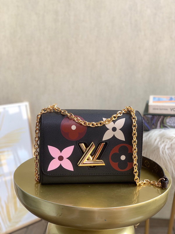 shoulder bag Louis Vuitton twist bag shoulder bag for women real leather bag58A2