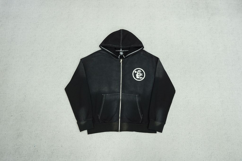 ￥248 Hellstar vintage washed hoodie(125D) hellstar