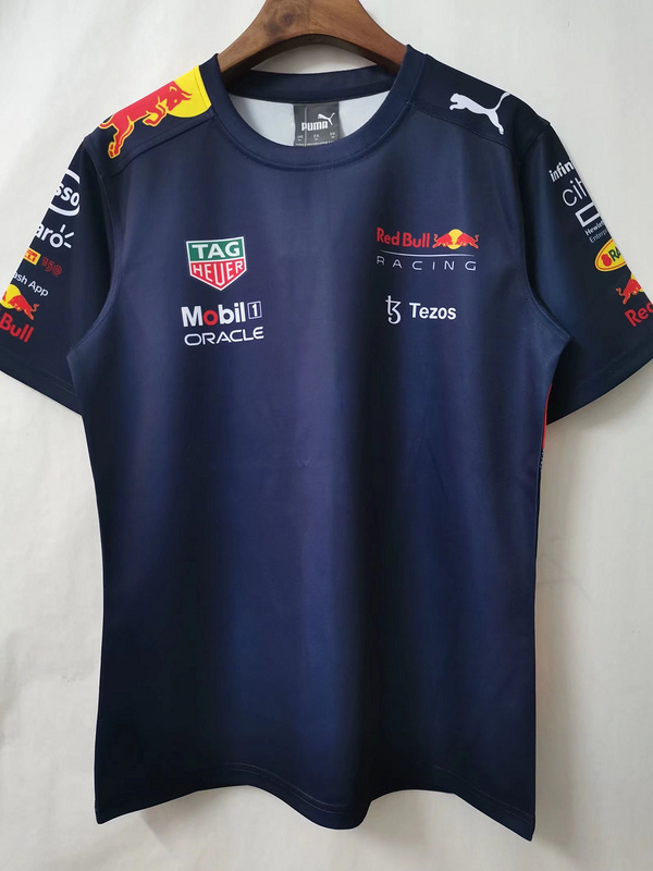 mercedes Red Bull 2022 F1 blue shirt4A4D