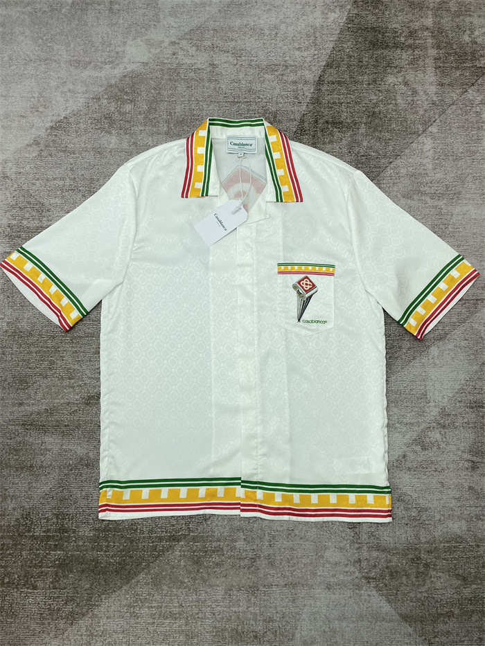 CASABLANCA Clothes CASABLANCA Shirt Top Version(E7F5)