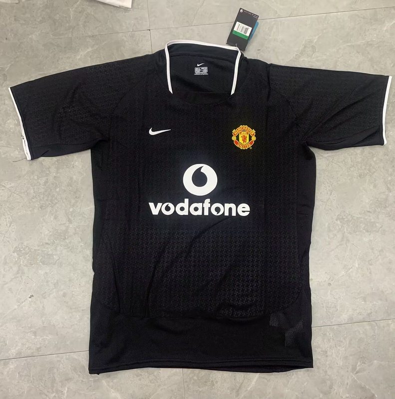 vintage MUnited retro soccer jerseys 2003 maglia calcio maillot football camisetas futb