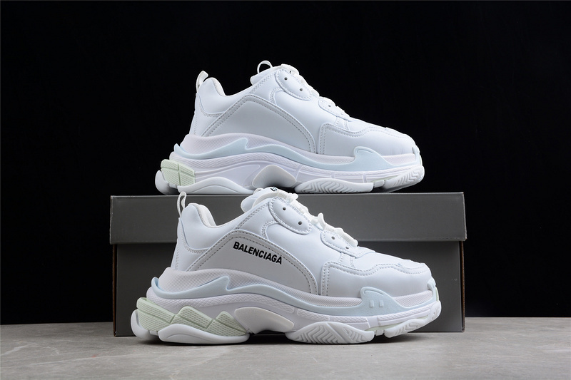 BALENCIAGA TRIPLE S 【470】[524039-W15C2]-[BA﹡LEN﹡CIAGA TRIPLE S SNEAKERS WHITE∕WHITE∕BLACK]-[WO