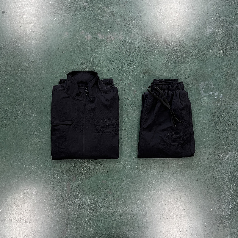 corteiz 390 black black shukushuku set 6639