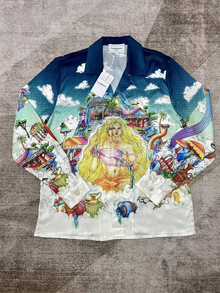 CASABLANCA Clothes CASABLANCA Shirt Top Version(62D9)