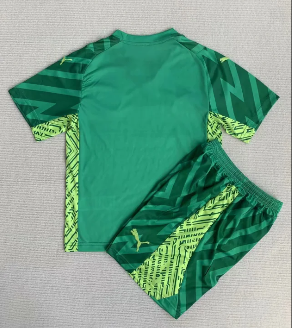 jersey 23∕24 Manchester City Goalkeeper Kids Soccer Jerseys(4D3E)