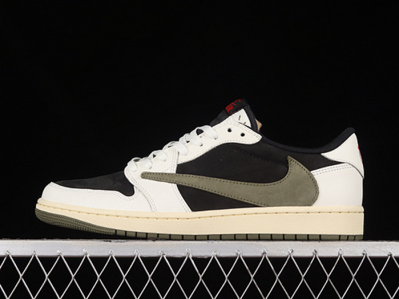 jordan 6 500 DZ4137 106 LW TRAVIS SCOTT X AIR JORDAN 1 LOW OG SAIL UNIVERSITY RED BLACK MEDIU