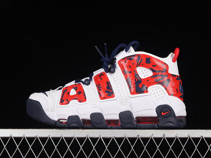 uptempo 360 CZ7877 100 AIR MORE UPTEMPO WHITE UNIVERSITY RED BLUE VOID WOMAN 36 39 MAN 40 46