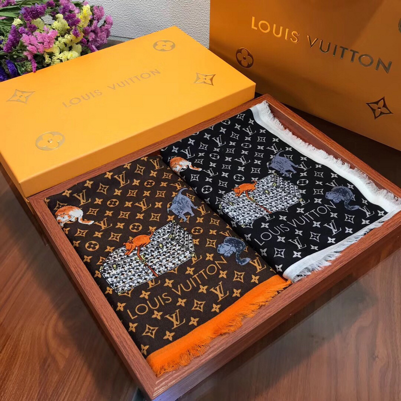 Brand Scarf and Blanket LV Scarf 81120V6186