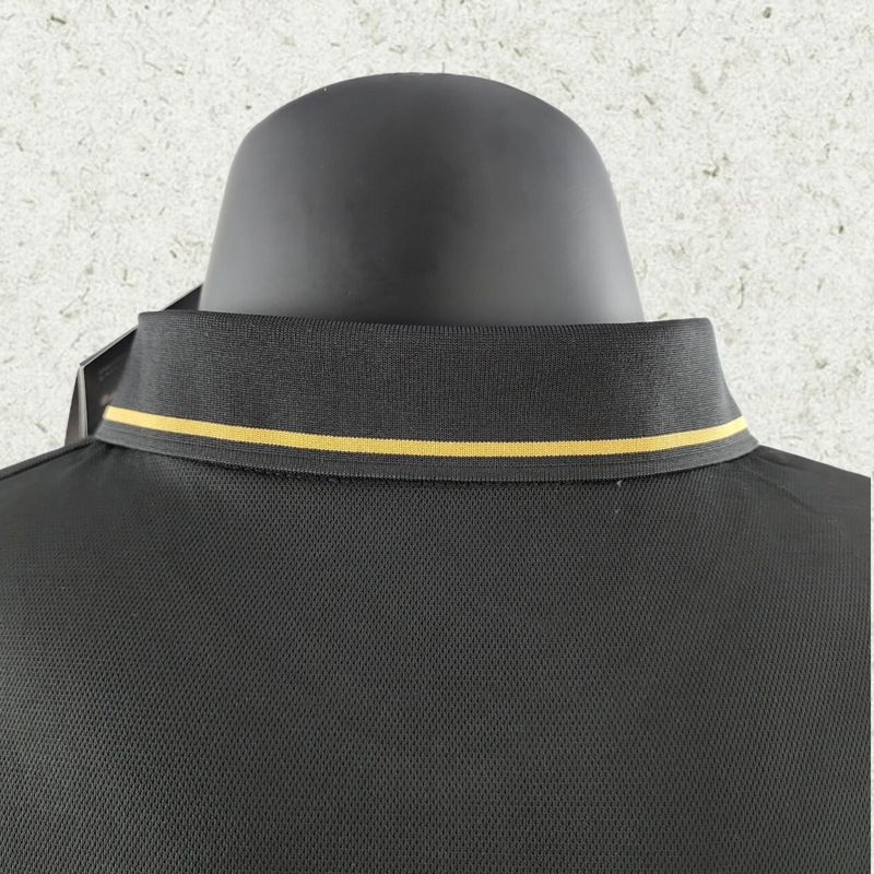 2022 POLO Brazil Black soccer jersey Camiseta de futebol maillot de camisas de time