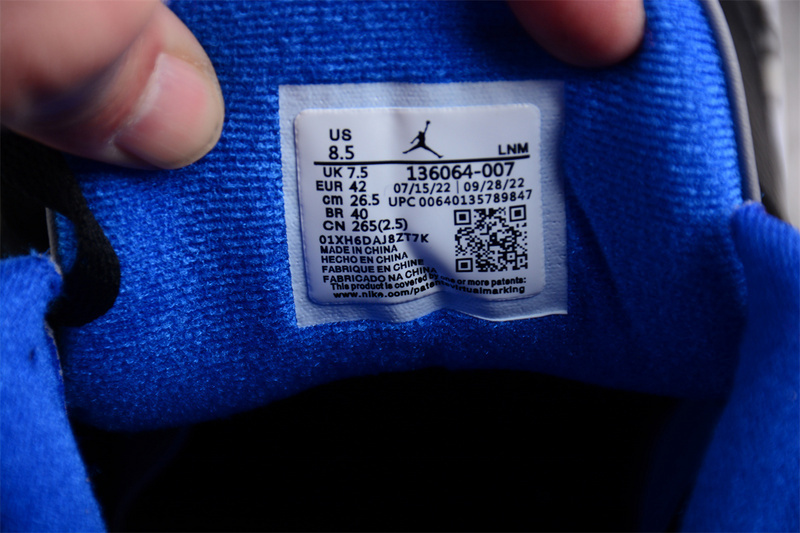 jordan 3 360 136064 007 AIR JORDAN 3 RETRO BLACK SPORT BLUE WOLF GREY WOMAN 36 39 ... 1D6F