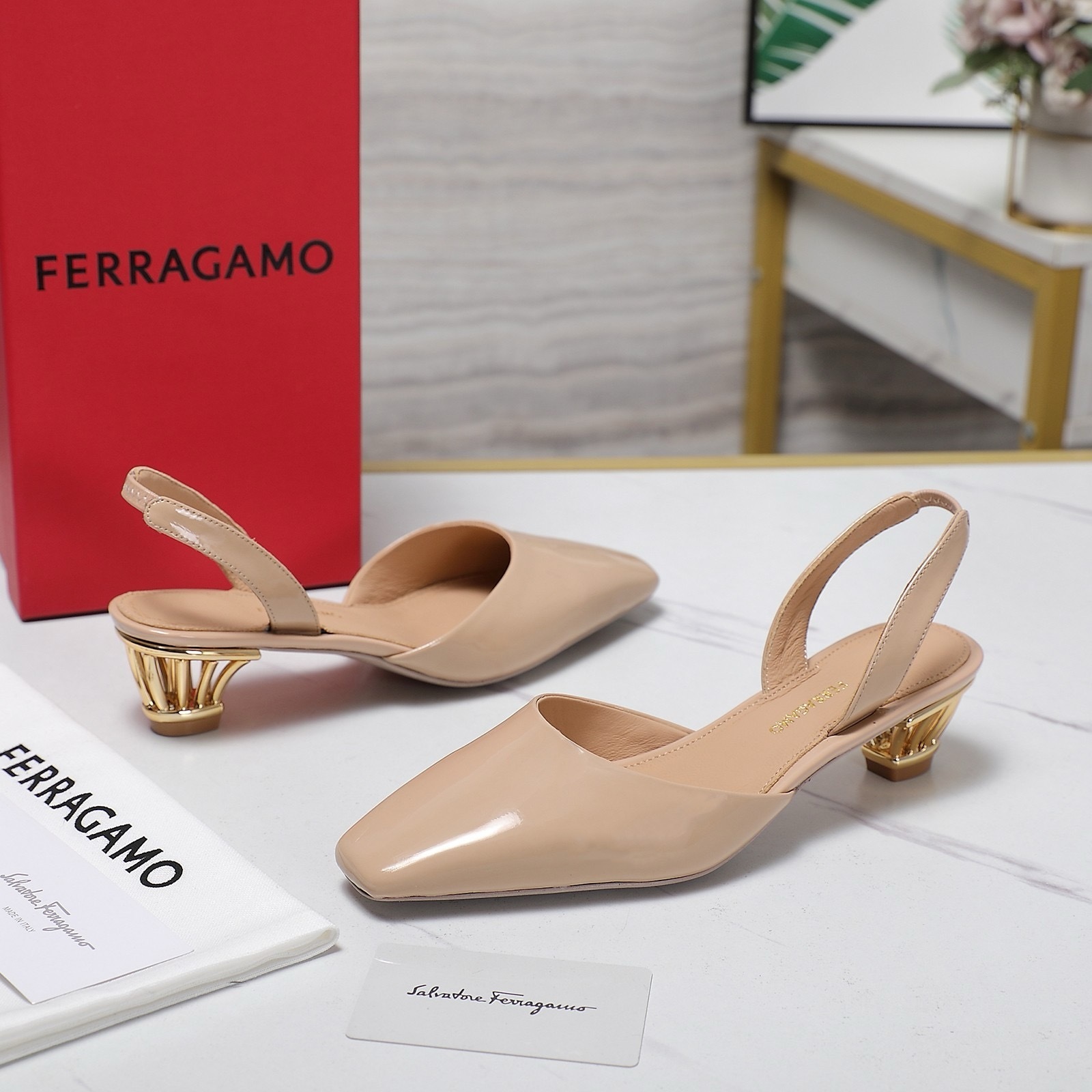 Ferragamo shoes Salvatore Ferragamo shoes size︰eu35-42 0CM∕4.5CM 321630D(2C7A)