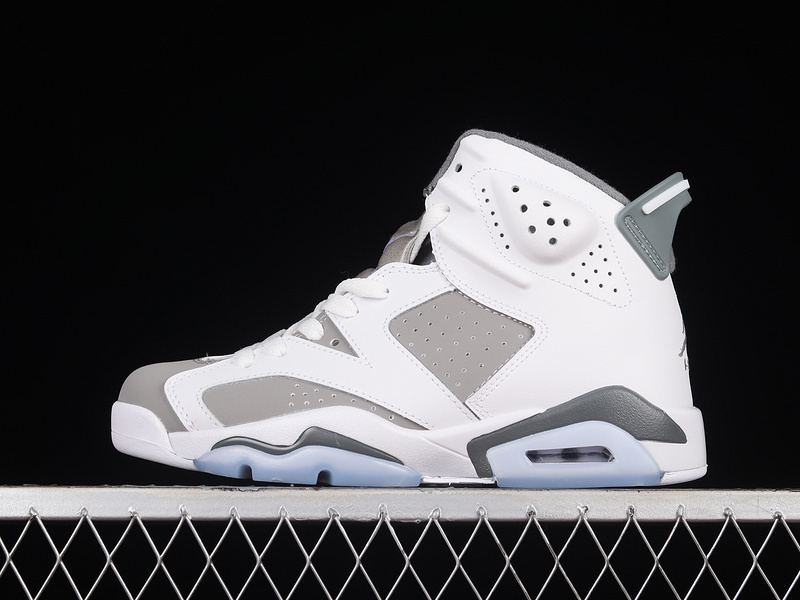 jordan 6 380 CT8529 100 AIR JORDAN 6 RETRO WHITE MEDIUM GREY COOL GREY WOMAN 36 39 MAN 40 47.